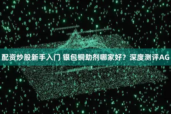 配资炒股新手入门 银包铜助剂哪家好？深度测评AG